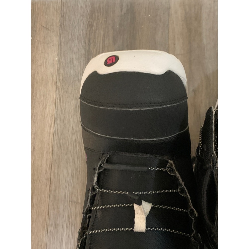 Burton Mint Women's Snowboard Boots Size 8 Black Pink Speed Zone Imprint 1 - Picture 9 of 11
